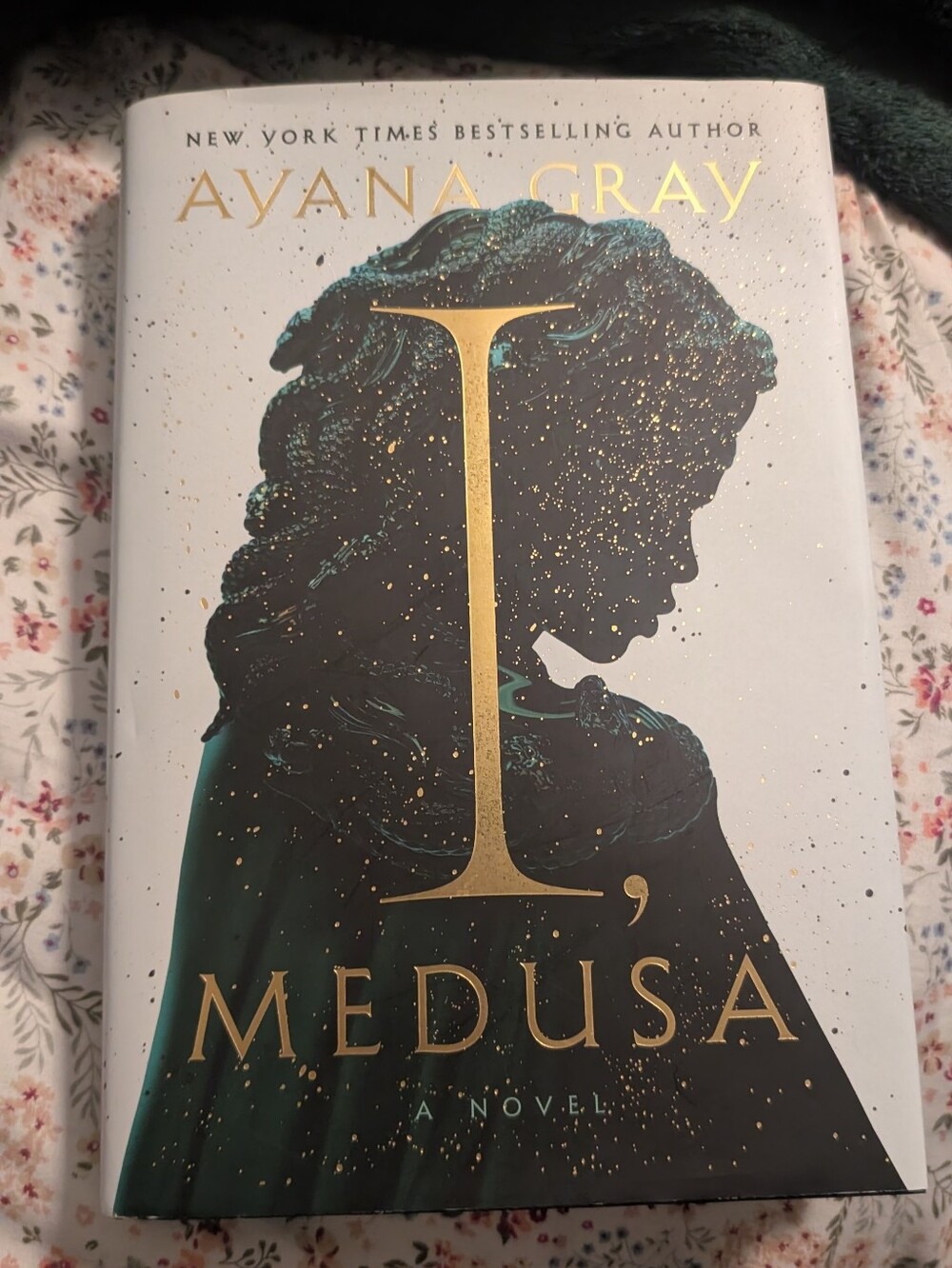I, Medusa Hardcover Novel - Black/Gold